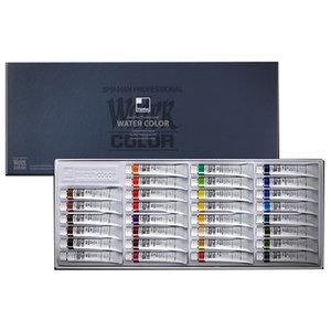 신한 수채화물감세트 전문가용 7.5ml 30색 수채물감 1673672 신한화구 J