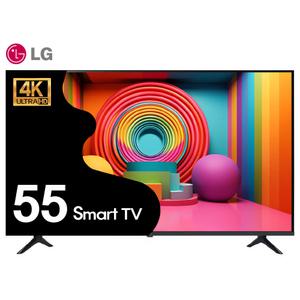LG전자 24년 최신 55인치 139cm 4K 울트라HD 스마트TV OTT 55UT7570 스탠드 설치