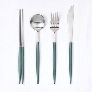 보겐 에펠 샤틴 올리브 디너 나이프 커트러리 양식기