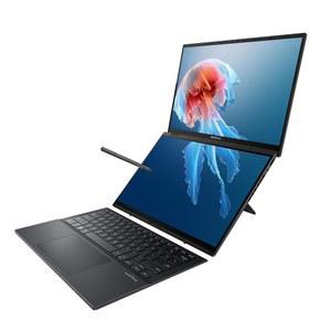 ASUS 젠북 듀오 노트북, 듀얼 14인치 OLED WUXGA 터치 디스플레이, 인텔 에보 인증, 코어 울트라 7 CPU, 아크 그래픽, 16GB RAM, 1TB SSD, 윈도우 11, UX8406MA-