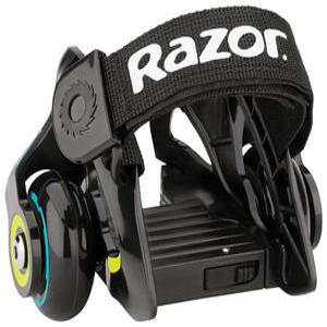 레이저 RAZOR 튼튼한 제트 스파크 힐 휠 롤러 바퀴 스키드 패드 후크 및 루프 스트랩 포함