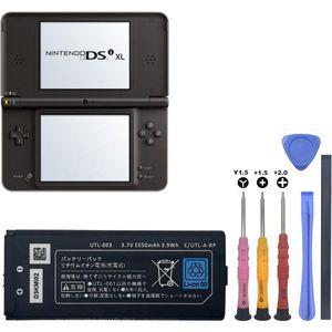 닌텐도 플레이어 배터리 교체 DSi XL UTL-003 3.7V 1050mAh LL 게임 수리 도구 키트 포함 NDSi DS 라이트