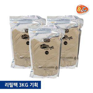 [비앤씨]아이와 샌드 리필팩 3kg 모래놀이
