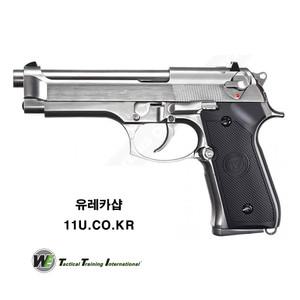 풀메탈 베레타 Beretta M92 실버 가스건 GBB GAS WA 권총 가스건