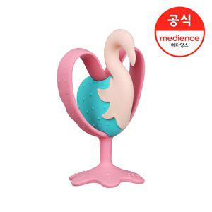 [유피스] 아기 플라밍고 치발기(핑크베리)