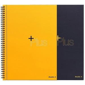 더블에이 플러스좌철노트 A4(노랑)