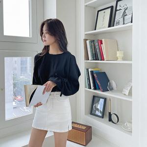 [올시즌] SK925. 썸데이 치마바지-화이트