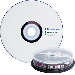 밀레니엄 공DVD+R DL 8.5GB 10p케익 / 더블레이어 DVDR 공디브이디 공시디 케이스