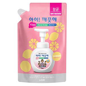 [아이깨끗해] 아이깨끗해 향균 폼 핸드솝 리필(200ml) 레몬향 손세정제 거품형 핸드워시