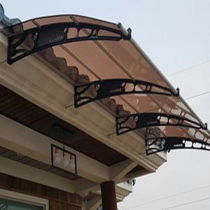 캐노픽스1500x3000창문 비가림막 현관 차양 설치 렉산지붕 캐노피 처마 비막이 빗물받이 햇빛가림 테라스