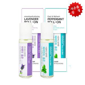 더허브샵 페파민트롤링블랜딩오일8ml/페퍼민트 바디스프레이/미스트/마사지크림/운전시,공부하는수험생