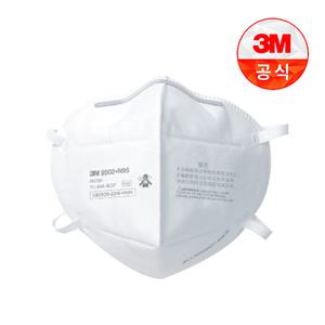 3M 9502+ 50매 접이식 2급 방진마스크 산업용 공업용 분진 작업 