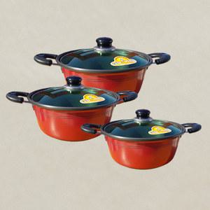 선학 알루미늄 경질 3종 냄비세트 양수 20cm 24cm 26cm라면 큰 냄비