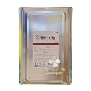가마랑CJ 제일제당 백설 이소말토 올리고당 25kg 대용량