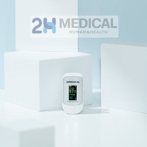 2H메디컬 산소포화도 측정기 맥박 심박수 측정 펄스옥시미터 PULSEOXIMETER