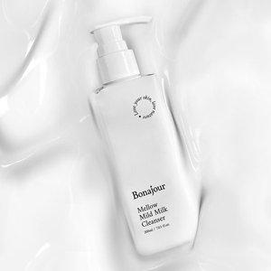 [보나쥬르] 멜로우 마일드 비건 밀크 클렌저 200ml