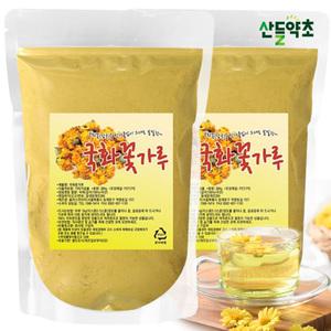 국산 국화꽃가루 300gx2팩 감국 국화