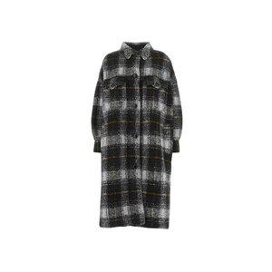 [이자벨마랑]22FW 폰티지 체크 롱코트 차콜 MA1298 22A012E 02AN