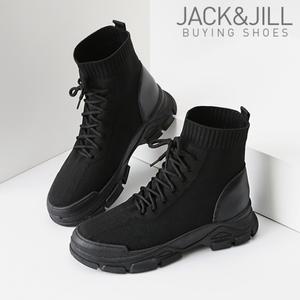 잭앤질 바잉 레이스업 앵클삭스 스니커즈(JD2980S)