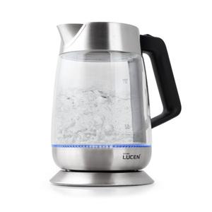 루센 투명 유리 전기주전자 1.8L 전기 커피포트