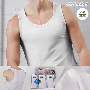 [스페클로]쿨스킨인견 런닝 남성나시속옷 3종세트
