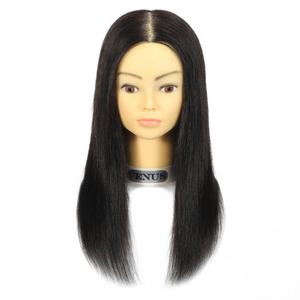 비너스가발 100%인모 18인치 롱스타일 연습용통가발 블랙