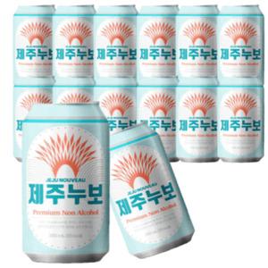 제주맥주 프리미엄 논알콜 제주누보 355ml x12캔