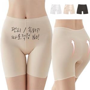 여성속바지 사각팬티 Y존 5부 여성드로즈 치마속바지