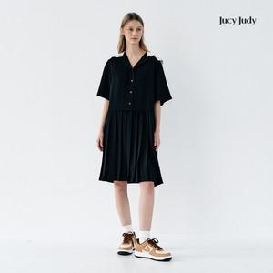 J세일러카라배색플리츠원피스 JXOP32BJ