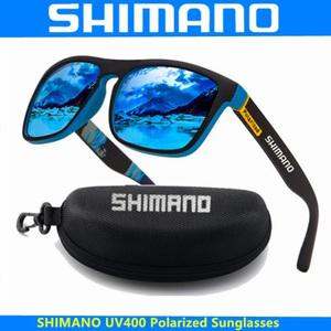 Shimano 남녀공용 편광 선글라스, UV400 보호, 야외 사냥 낚시 운전 자전거 선글