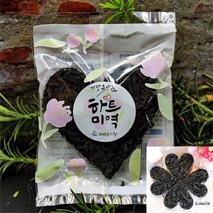 국산 기장산 하트 미역 20g x 10개입 생일 답례픔 단체선물