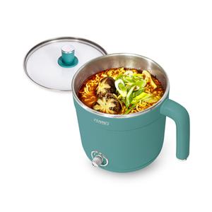 리빙센스 전기라면포트 1.5L LSP-3215GR/그린 분리형 2중단열 멀티포트 라면쿠커