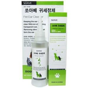 쏘아베 귀세정제 120ml 반려동물목줄 강아지목줄 강아지하네스 대형견목줄 개목줄 대형견하네스