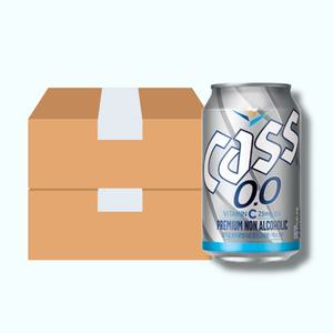 카스 0.0 논알콜릭 제로 맥주 330ml 48캔