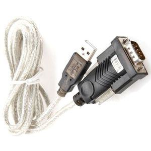 USB 2.0 to RS232 시리얼 변환케이블 1.8M FTDI칩 RS2 시리얼9핀 USBRS232 시리얼케이블