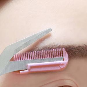 남자 여자 눈썹숱치기 빗포함 빗달린 가위 자르는 정리 길이다듬기