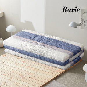 [하비라텍스]하비 푹신한 천연라텍스 3단 접이식 7.5 퀸