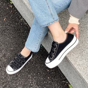 SOVO 버밀리 벨크로 키높이 스니커즈 4cm