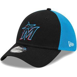 [해외] 뉴에라 모자 MLB [마이애미 말린스] Team Neo 39THIRTY Flex Hat - Black 1006351