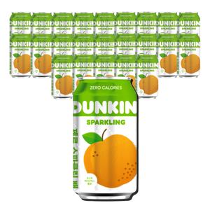 던킨 제로 스파클링 배 350ml 24캔 편의점음료