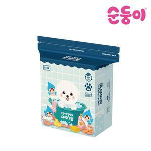 [순둥이](행사)순둥이와댕댕이 일회용 펫타월 80매 1팩[33900109]