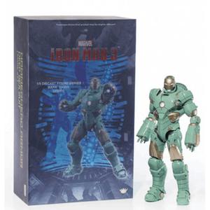 마블 액션 핫토이 mk47 아이언맨 피규어 배틀데미지