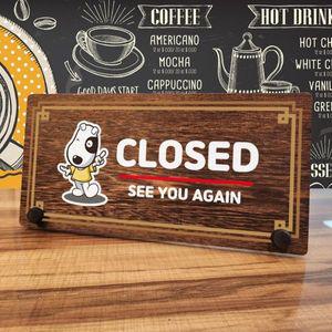 나무 안내판 탁상용 W7 333 CLOSED 01 WD70B1F