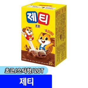 [문구채널] 동서 제티 쵸코 (스틱형/20T)