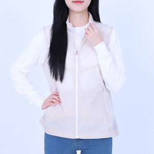 봄 여름 여성 아노락조끼 베스트 골프 집업 매쉬 바람막이