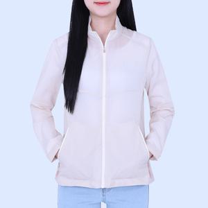 봄 여름 바스락 점퍼 여성 경량 방수 홑겹 간절기 아우터