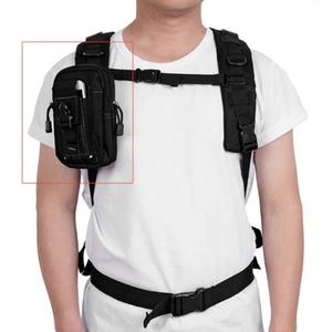 여행 등산보조가방  멜빵포켓 보조배터리 휴대폰보관 파우치백