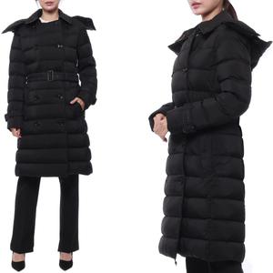 [롯데백화점]노벨라 23FW 여성 애쉬윅 다운 롱패딩 (8044680 BLACK 23F)