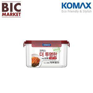 [기타]코멕스 더 투명한 김치통 원핸들형 1.8L