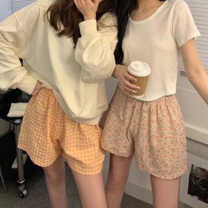 어나더뷰 시원한 요루 면 러블리 반바지 3부 여름 잠옷 1234